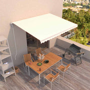 Tenda na automatsko uvlačenje 450 x 300 cm krem