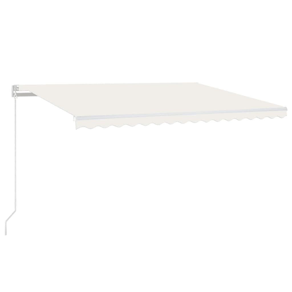 Tenda na ručno uvlačenje 450 x 350 cm krem