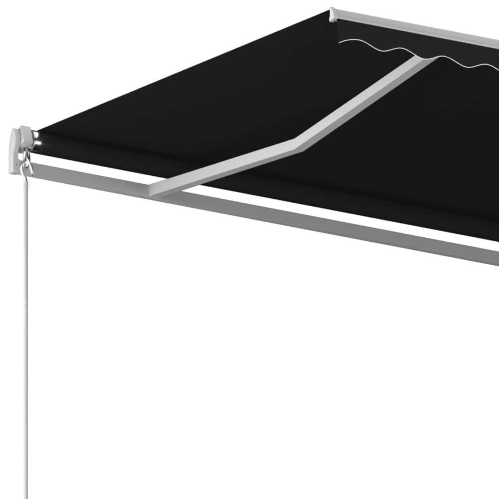 Tenda na ručno uvlačenje 450 x 350 cm antracit