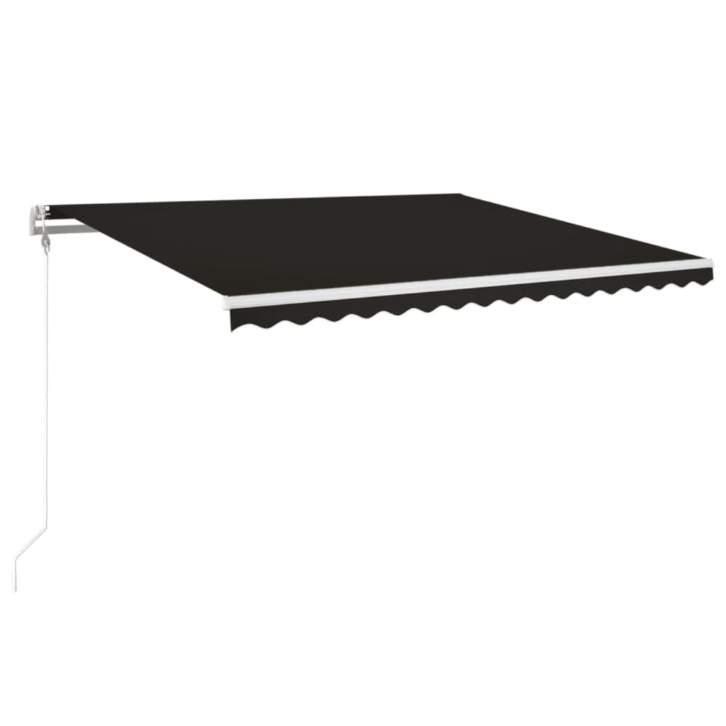 Tenda na automatsko uvlačenje 450 x 350 cm antracit