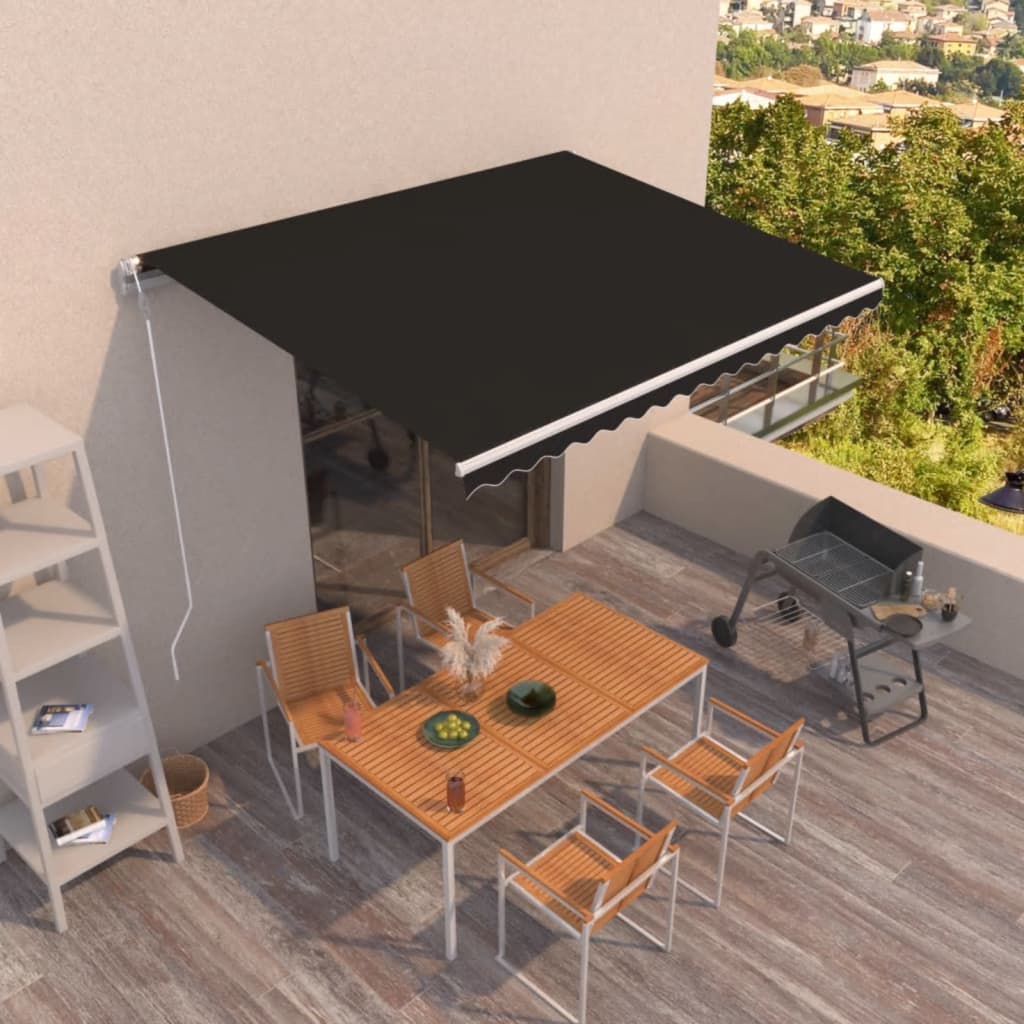 Tenda na automatsko uvlačenje 450 x 350 cm antracit