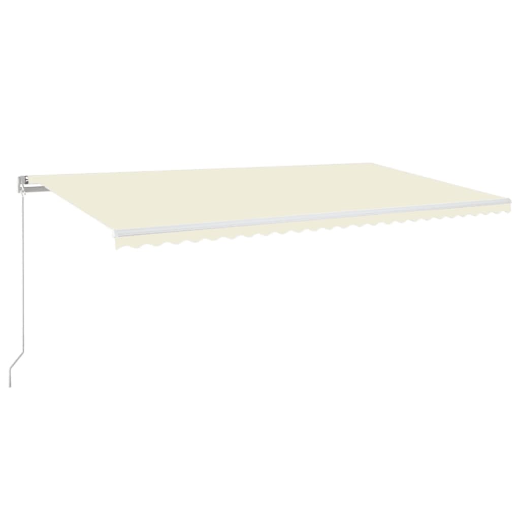 Tenda na ručno uvlačenje 600 x 350 cm krem