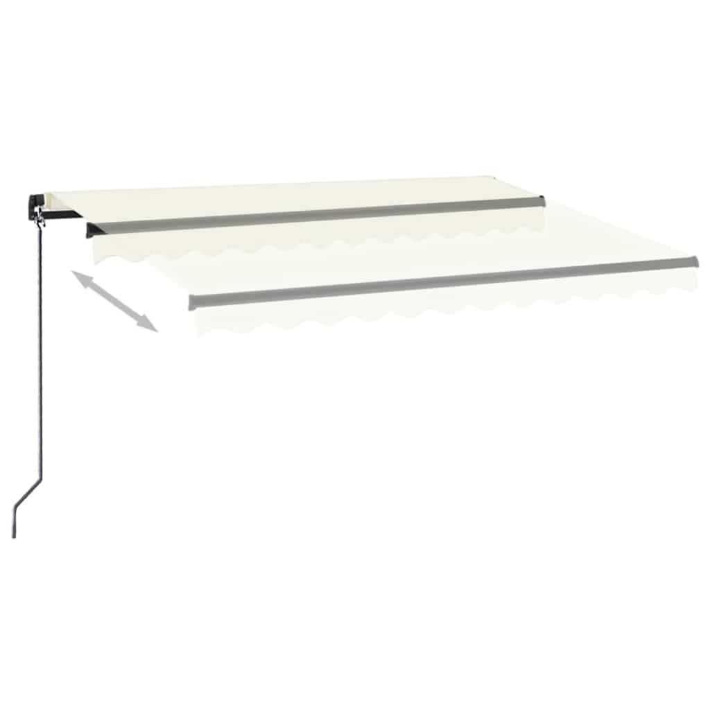 Tenda na ručno uvlačenje 350 x 250 cm krem
