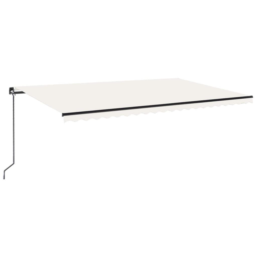 Tenda na ručno uvlačenje 500 x 300 cm krem