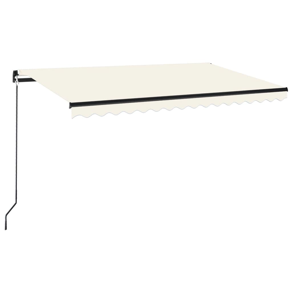Tenda na ručno uvlačenje 450 x 350 cm krem