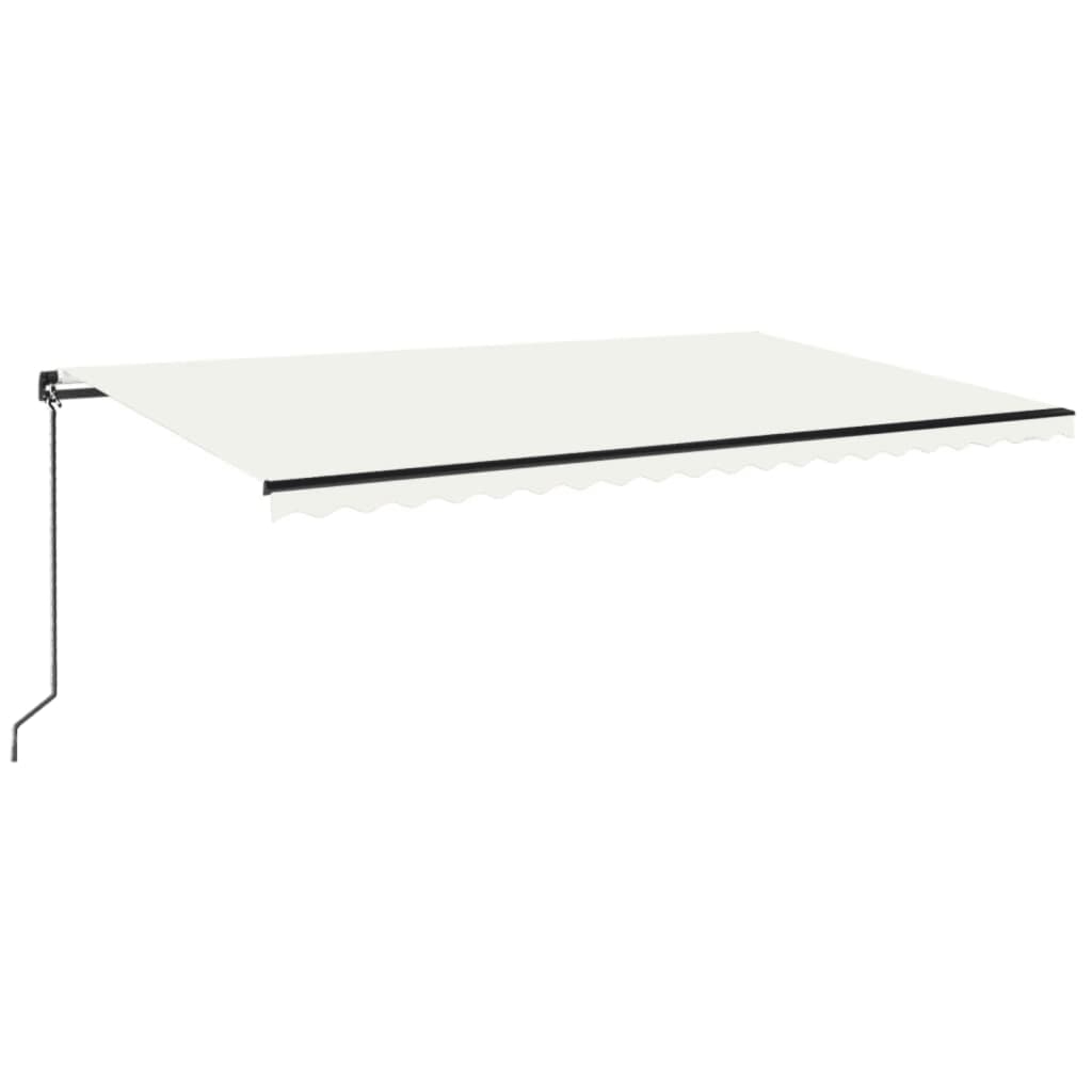 Tenda na ručno uvlačenje 500 x 350 cm krem