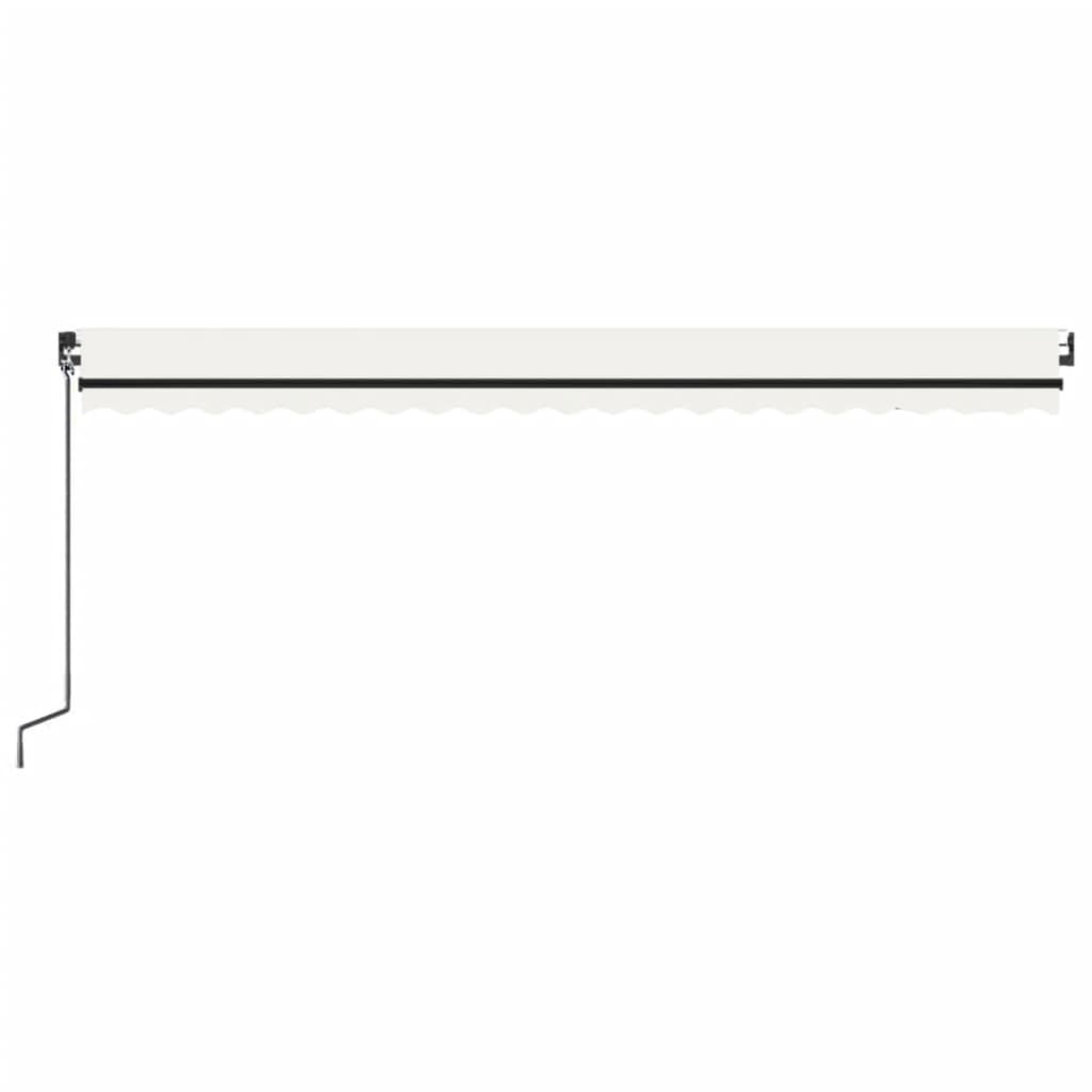 Tenda na automatsko uvlačenje 500 x 350 cm krem