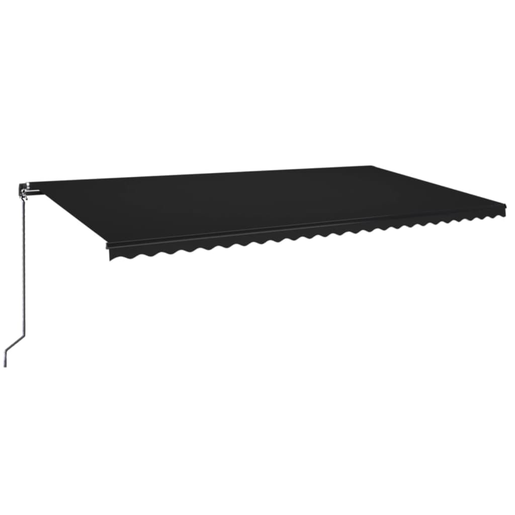 Tenda na ručno uvlačenje 600 x 350 cm antracit