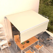 Automatska tenda na uvlačenje s roletom 4 x 3 m krem