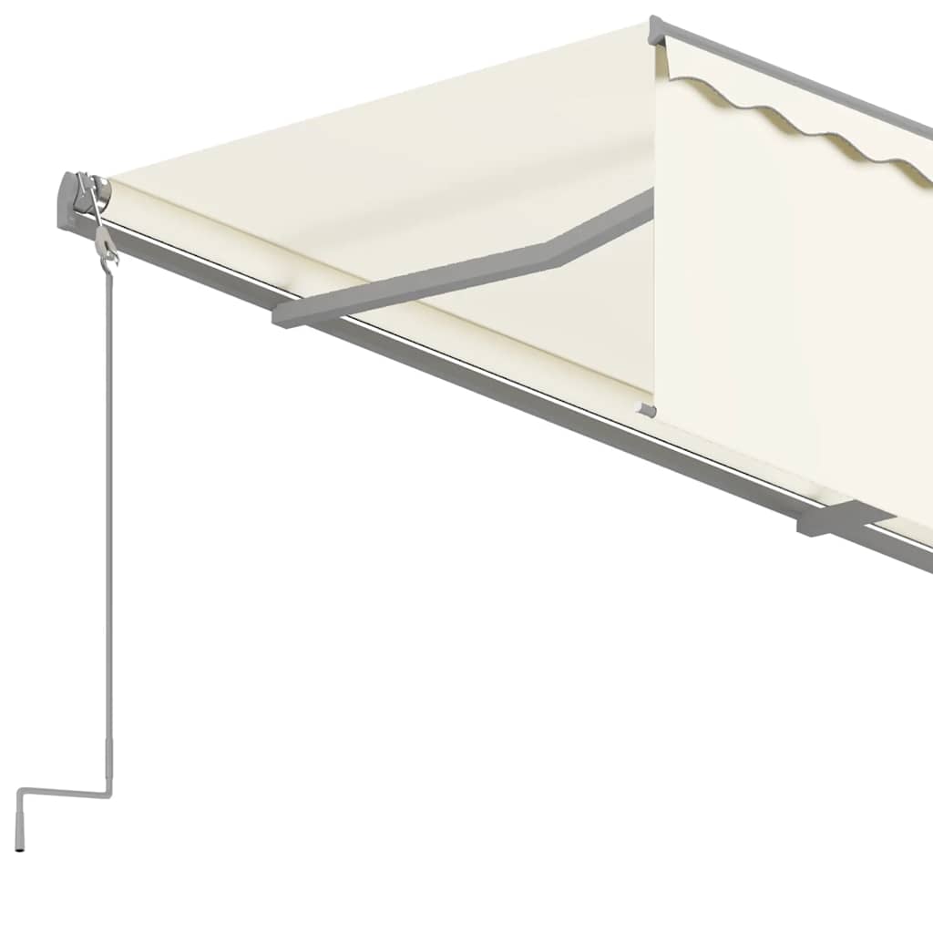 Automatska tenda na uvlačenje s roletom 4 x 3 m krem