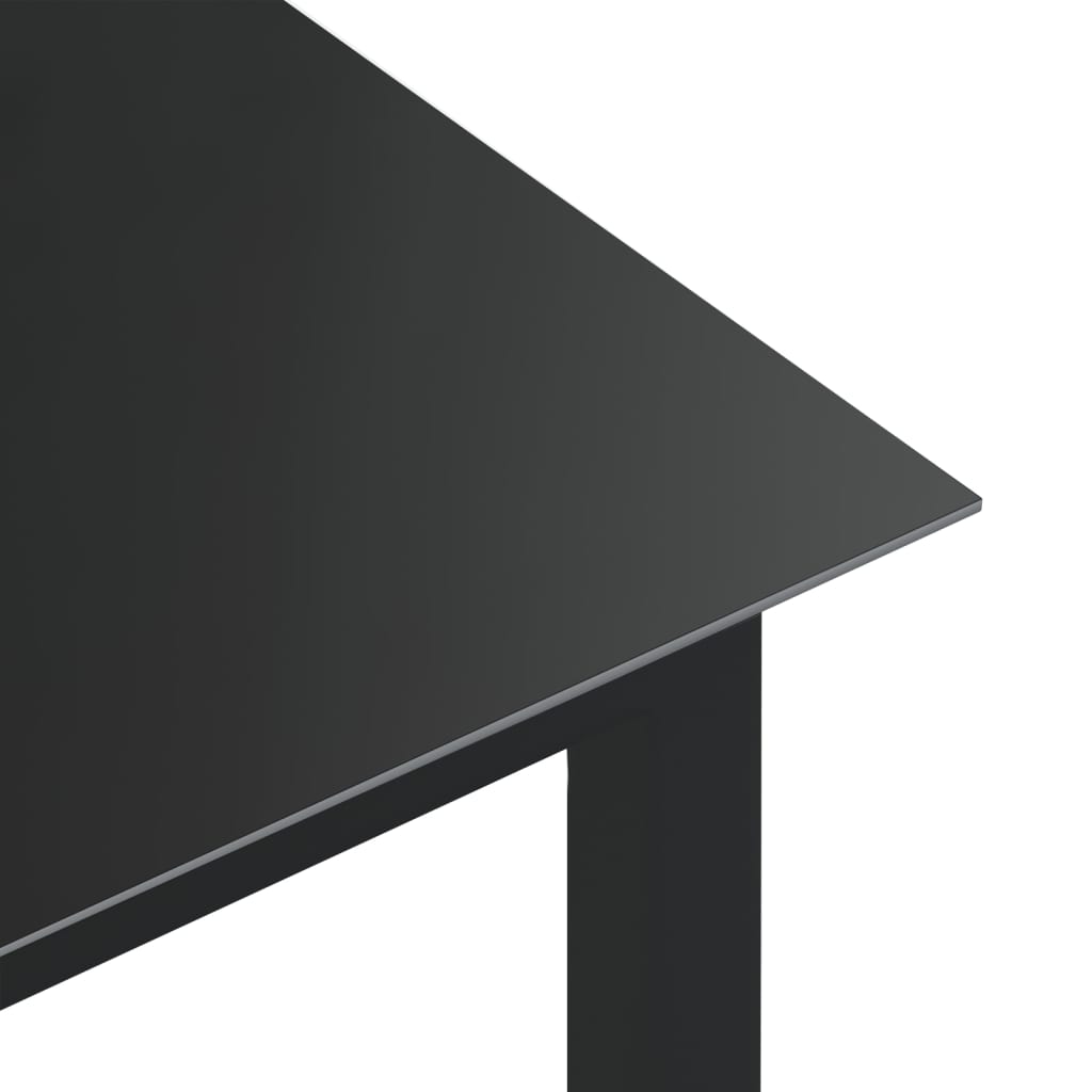 7-dijelni vrtni blagovaonski set aluminijski antracit