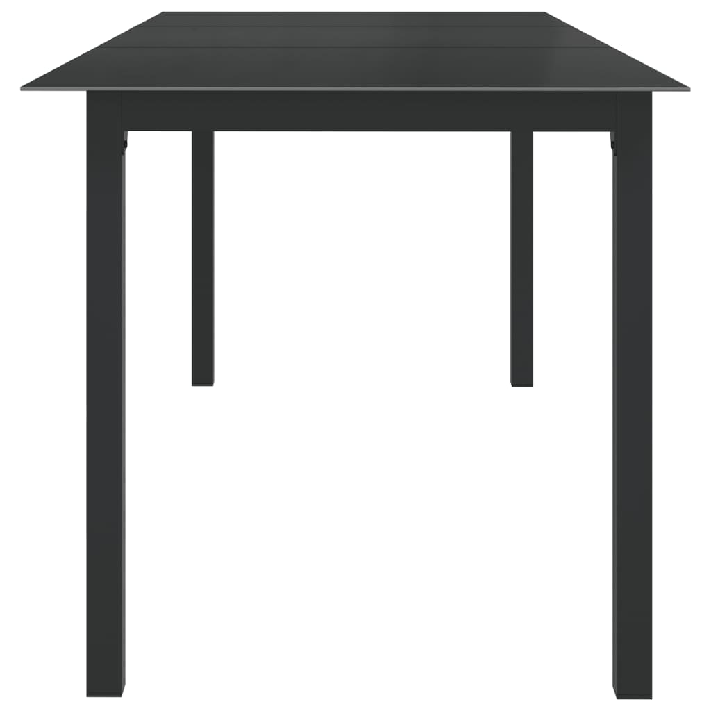 9-dijelni vrtni blagovaonski set aluminijski antracit