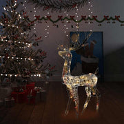 Akrilni božićni ukrasni sob 140 LED lampica 128 cm šarene