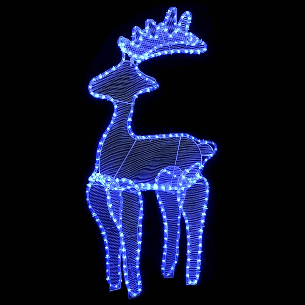 Ukrasni božićni sob s mrežom i 306 LED žarulja 60 x 24 x 89 cm