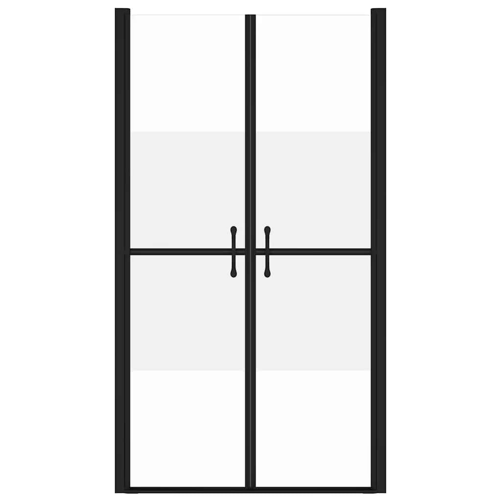 Vrata za tuš-kabinu napola matirana ESG (73 - 76) x 190 cm
