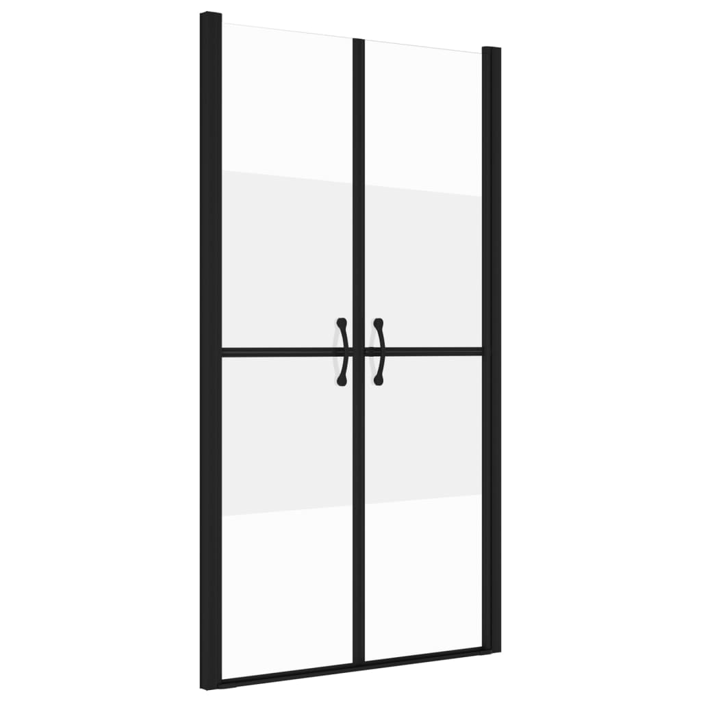 Vrata za tuš-kabinu napola matirana ESG (78 - 81) x 190 cm