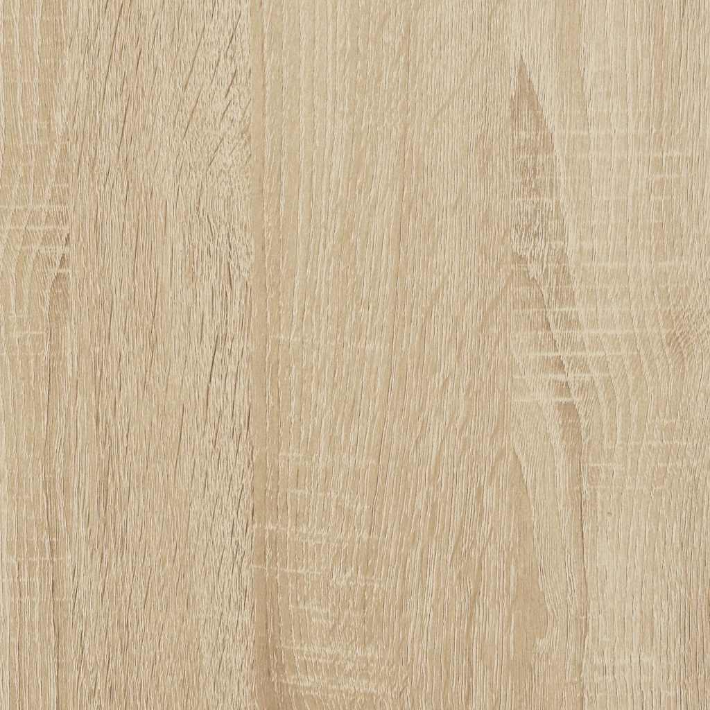 Plutajuće zidne police 2 kom hrast i bijele 90x23,5x3,8 cm MDF