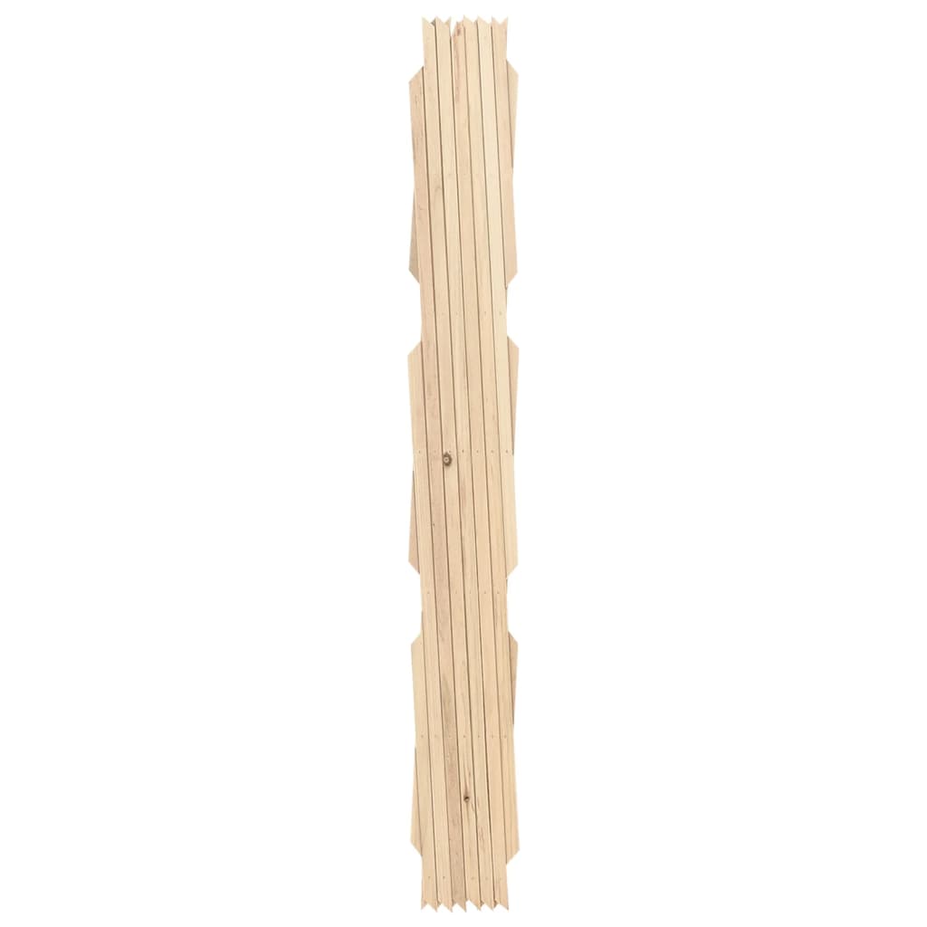 Rešetkaste ograde 5 kom od masivne jelovine 180 x 80 cm