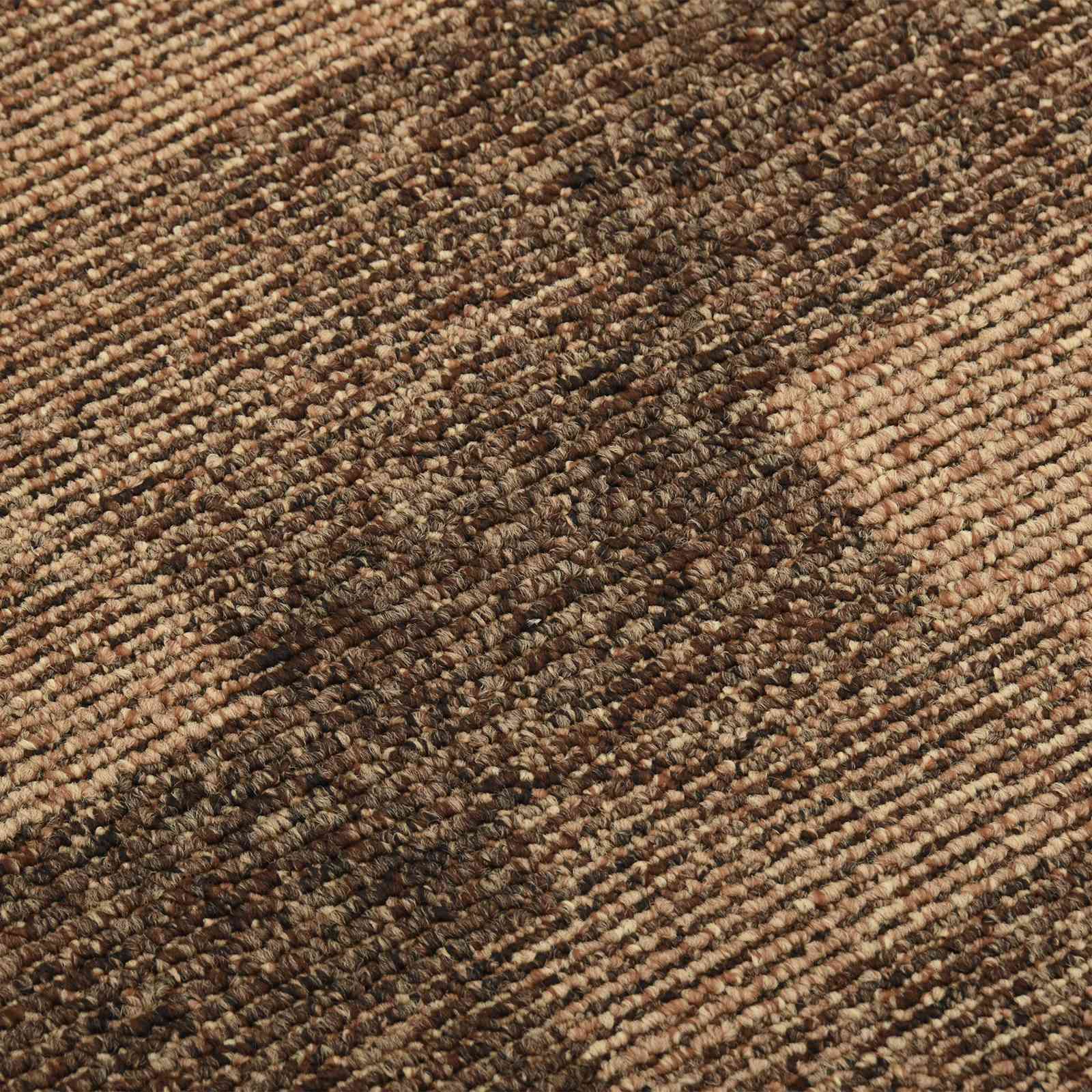Podni tepih 20 pcs Smeđa 50 x 50 cm PP