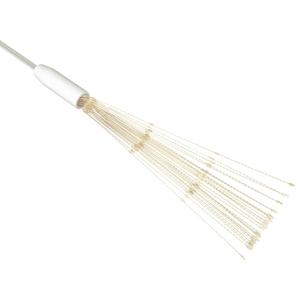 Božićna svjetla vatromet 10 kom topla bijela 20 cm 1400 LED