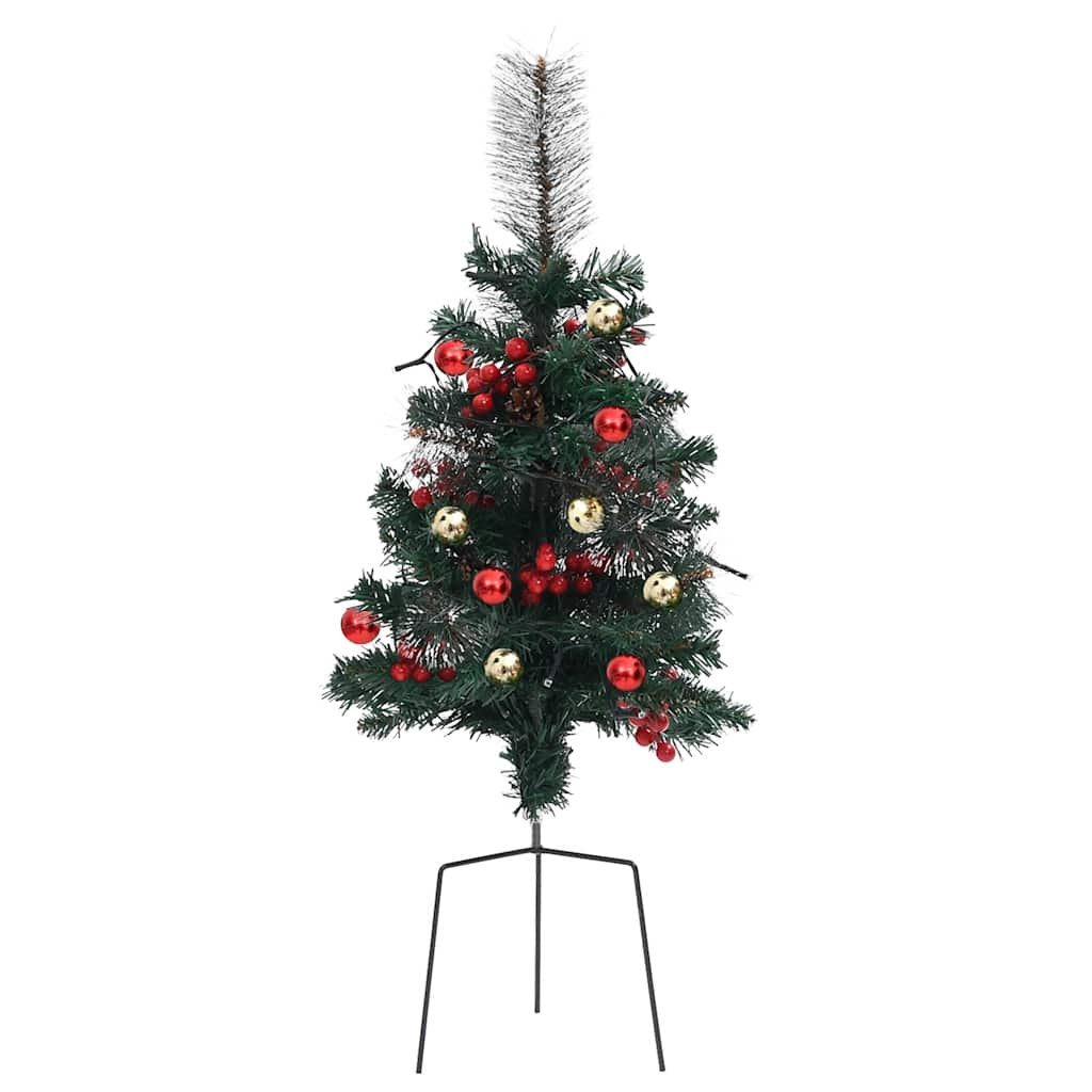 Umjetno osvijetljeno božićno drvce za stazu 2 kom 76 cm PVC