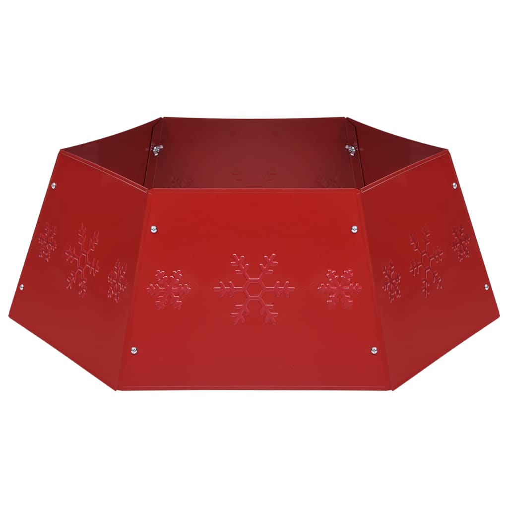 Podloga za božićno drvce crvena Ø 68 x 25 cm