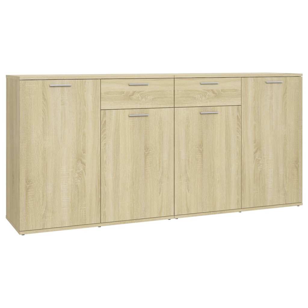 Komoda boja hrasta sonome 160 x 36 x 75 cm konstruirano drvo