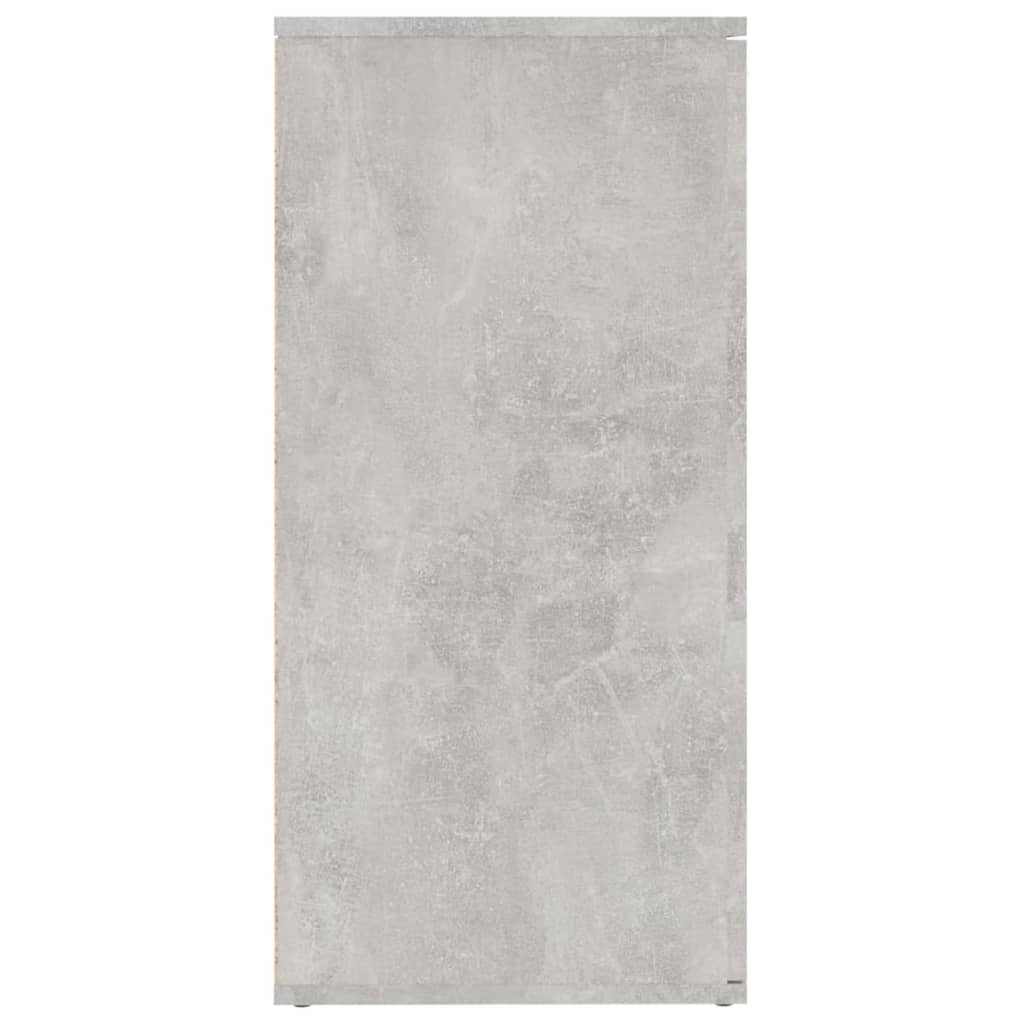 Komoda siva boja betona 160 x 36 x 75 cm od konstruiranog drva