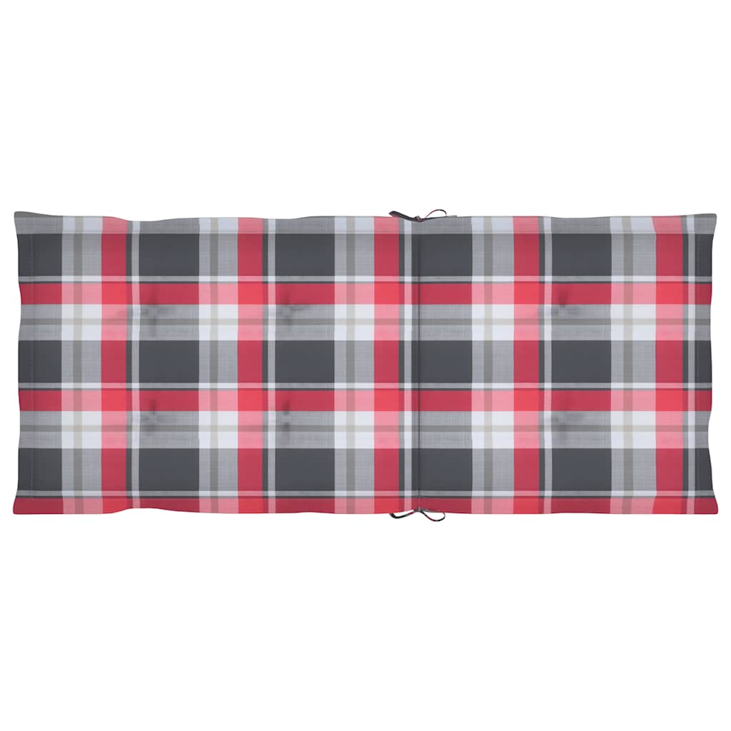 Sklopive stolice s jastucima 8 kom. Masivno bagremovo drvo Smeđa 120 x 50 x 3 cm