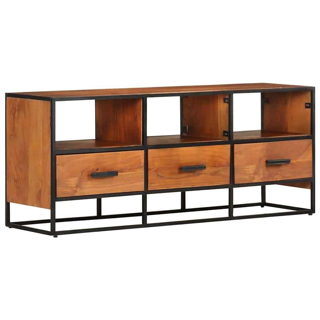 TV ormarić 110 x 30 x 45 cm od masivnog drva bagrema
