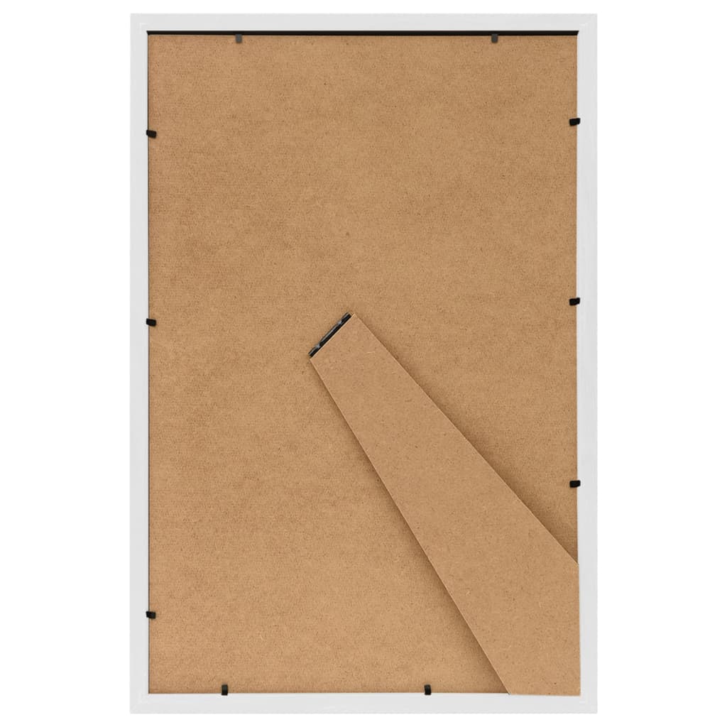 Okviri za fotografije 3 kom za stol bijeli 21 x 29,7 cm MDF