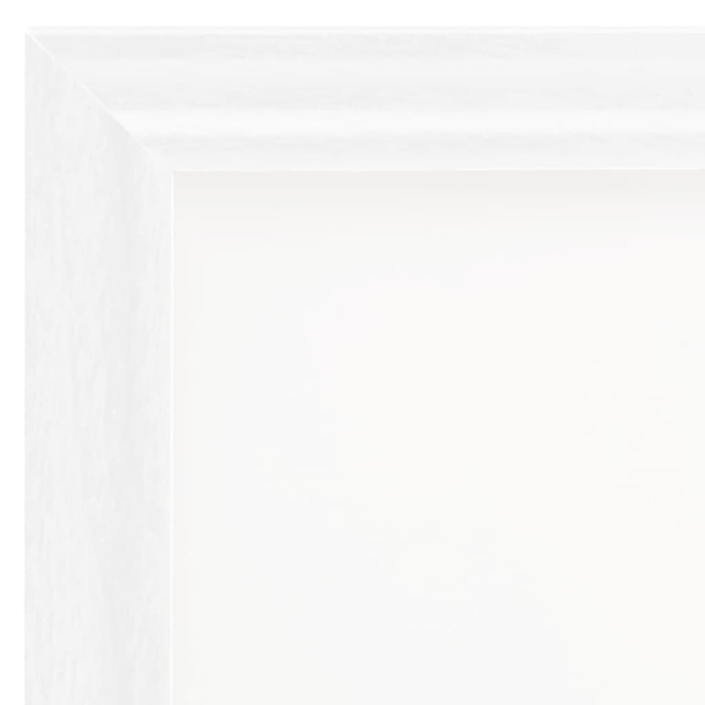 Okviri za fotografije 3 kom za stol bijeli 21 x 29,7 cm MDF
