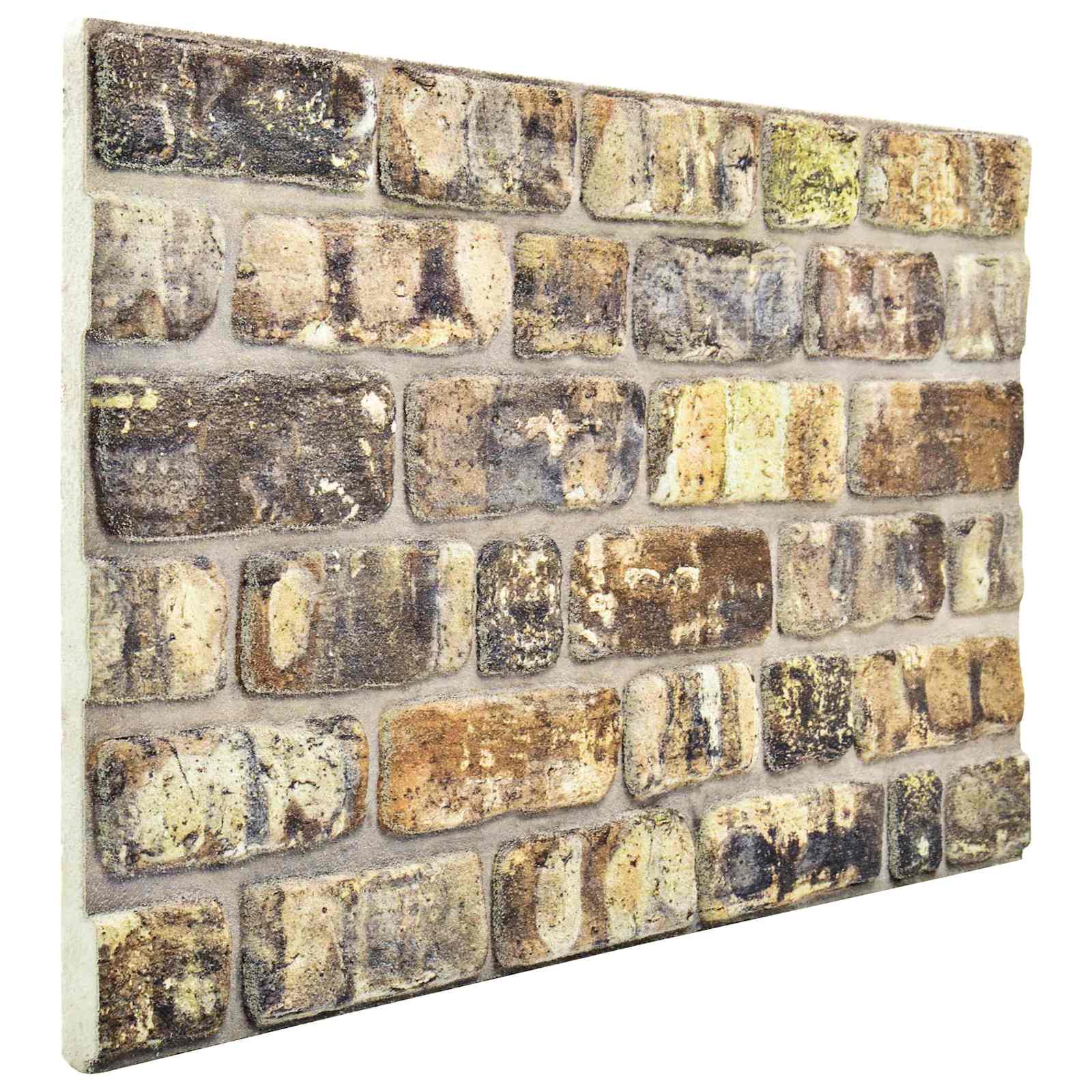 Zidne panele 10 pcs Šareni 100 x 50 cm EPS pjena