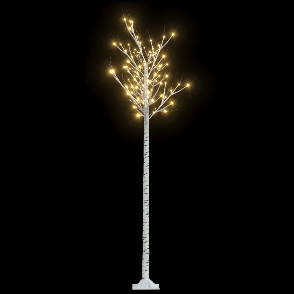 Božićno drvce 220 LED žarulja 2,2 m tople bijele izgled vrbe