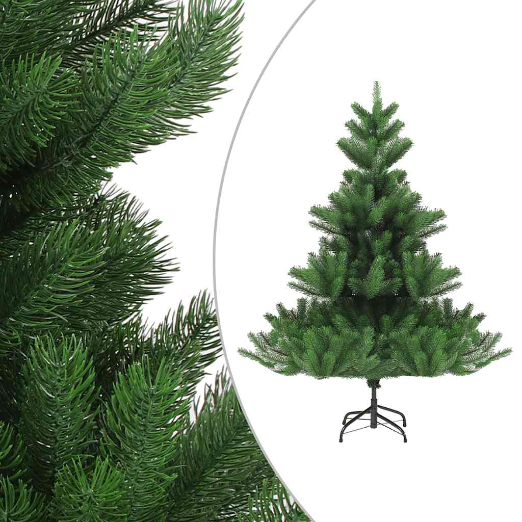 Umjetno drvce kavkaška jela LED s kuglicama zeleno 150 cm