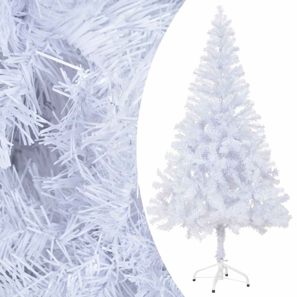 Umjetno osvijetljeno božićno drvce s kuglicama 150 cm 380 grana