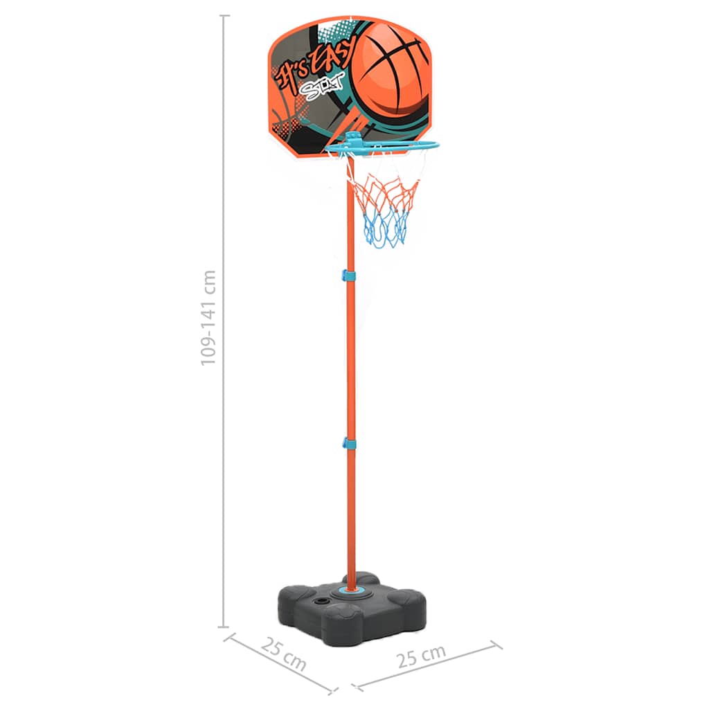 Prijenosni košarkaški set podesivi 109 - 141 cm