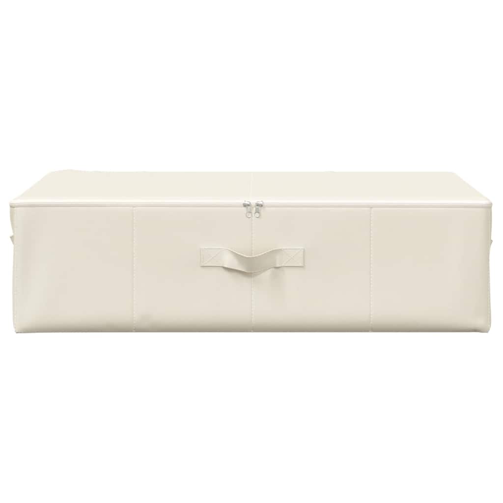 Kutije za pohranu 2 kom od tkanine 70 x 40 x 18 cm krem