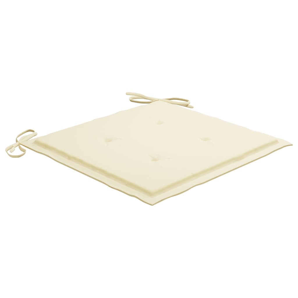 Vrtne stolice s jastucima 6 kom od masivnog bagremovog drva