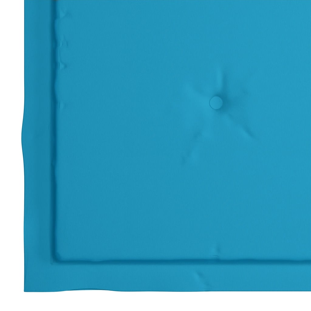 Vrtne stolice s jastucima 8 kom od masivne tikovine