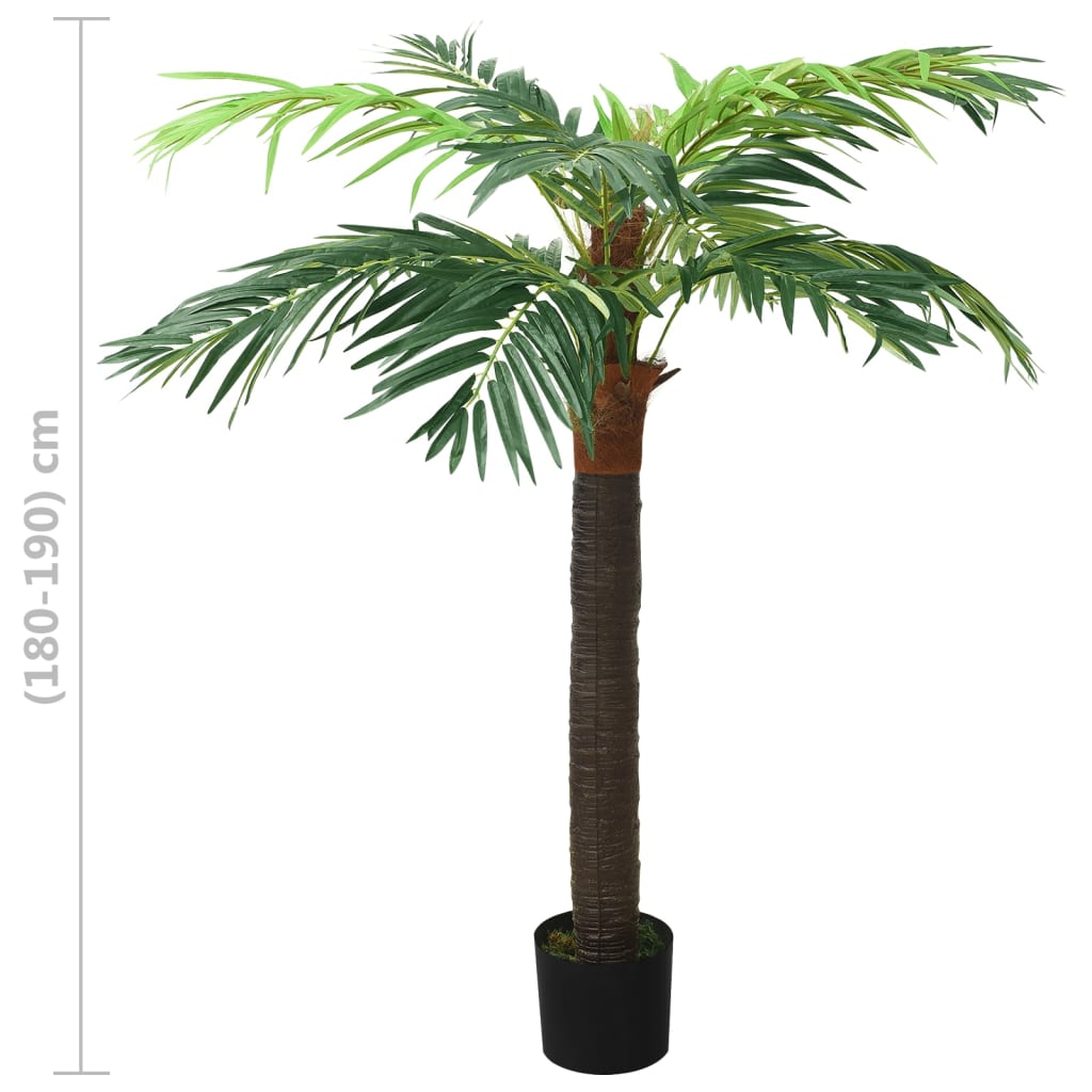 Umjetna datulja s posudom 190 cm zelena