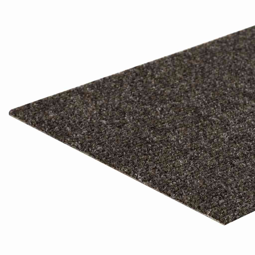 Prostirke za stepenice samoljepljive 15 kom 60x25 cm antracit pravokutne