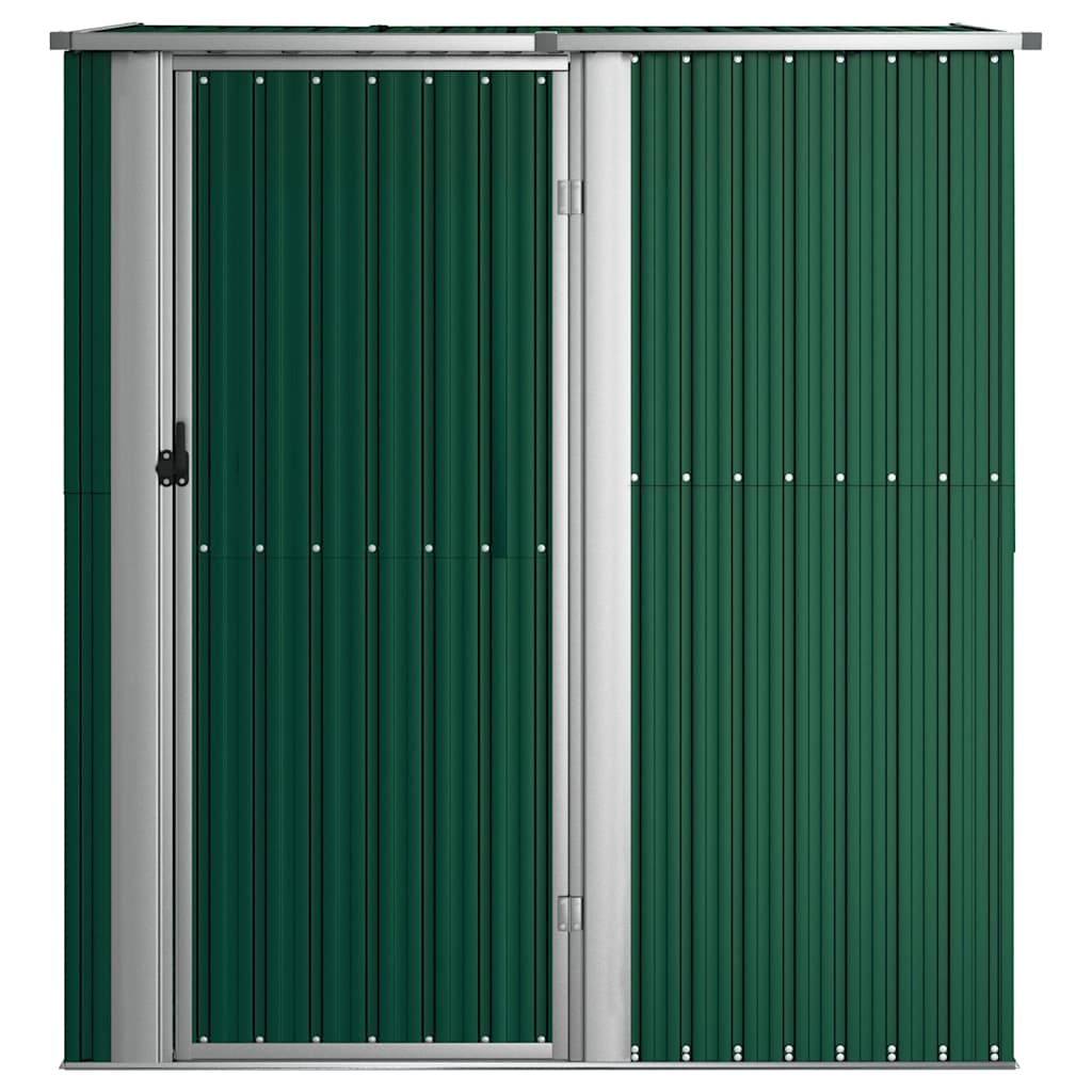 Vrtna kućica Zelena 180,5x97x209,5 cm Pocinčani čelik
