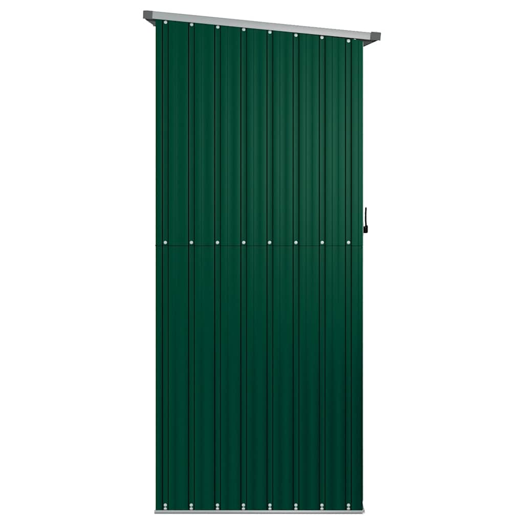 Vrtna kućica Zelena 180,5x97x209,5 cm Pocinčani čelik