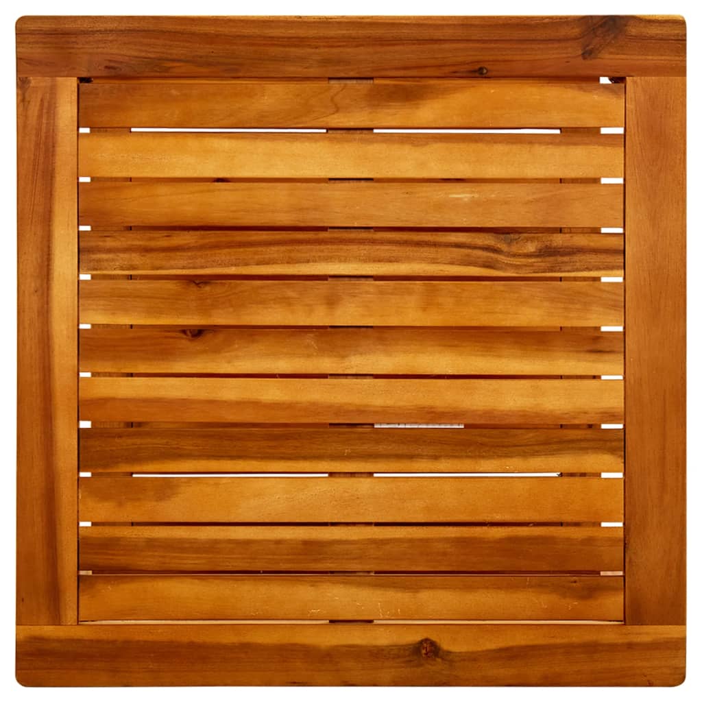 Stolić za kavu 60 x 60 x 45 cm od masivnog bagremovog drva