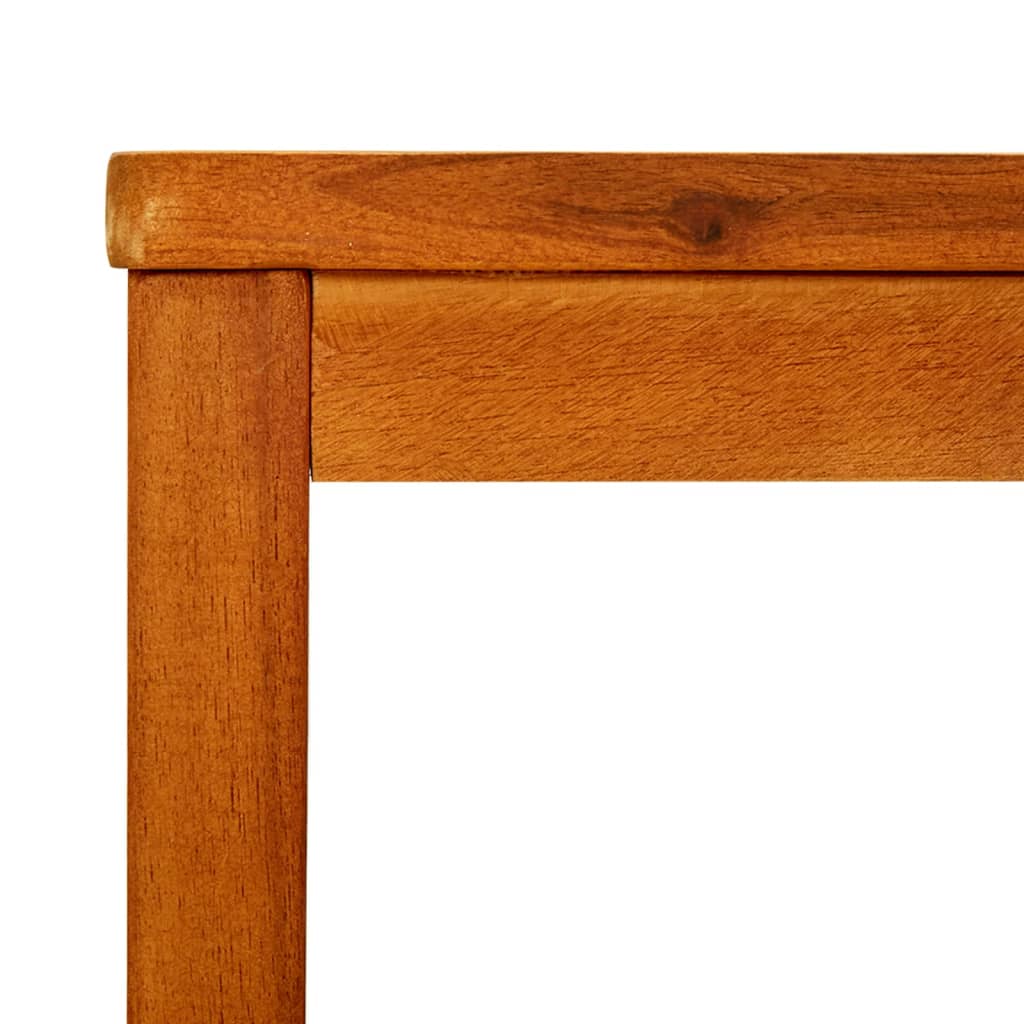 Stolić za kavu 60 x 60 x 45 cm od masivnog bagremovog drva