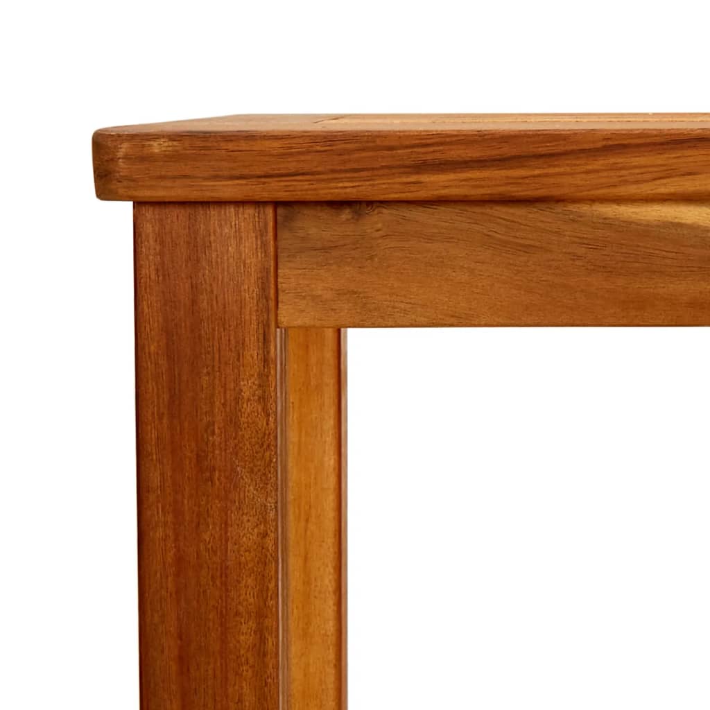 Vrtni konzolni stol 80 x 35 x 75 cm od masivnog bagremovog drva