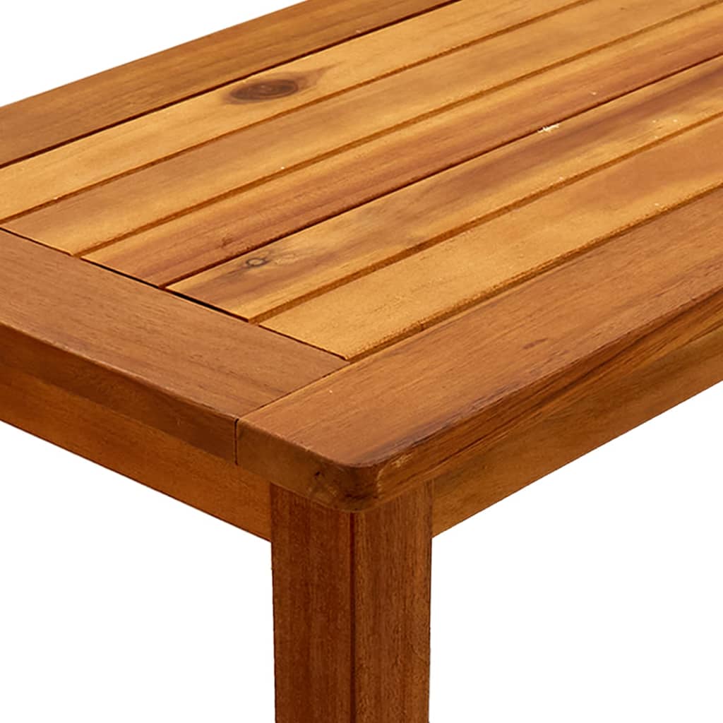 Vrtni konzolni stol 80 x 35 x 75 cm od masivnog bagremovog drva