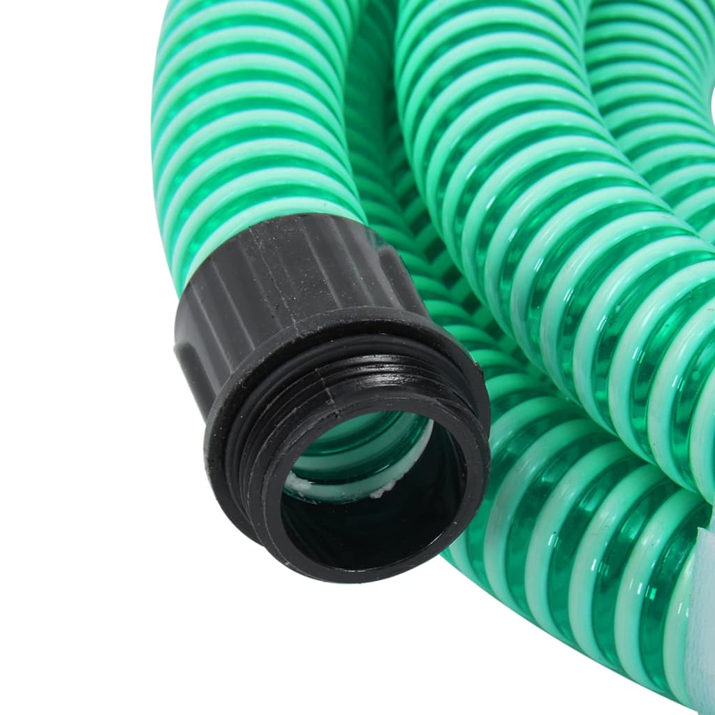 Usisno crijevo s mjedenim priključcima zeleno 1,1 " 25 m PVC