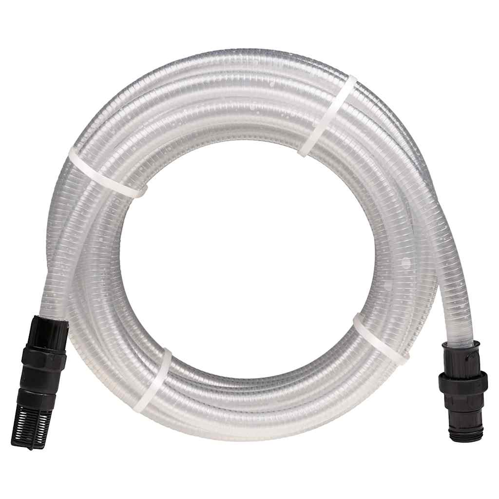 Usisno crijevo s PVC priključcima prozirno 1" 10 m PVC